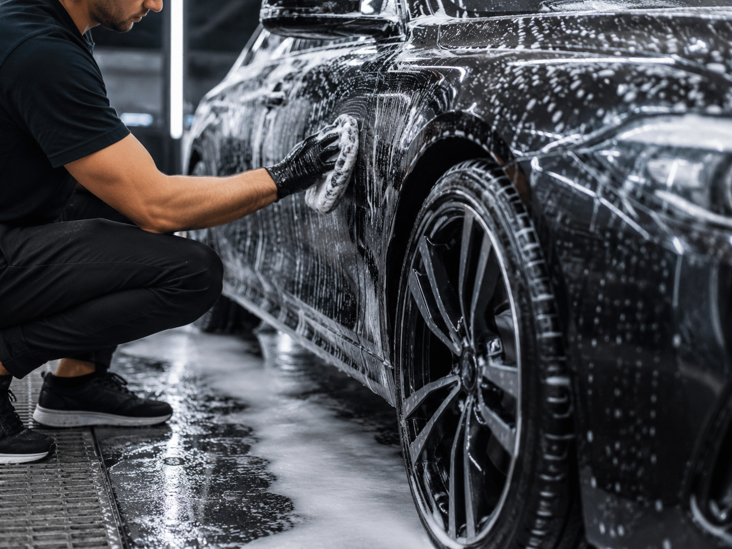 Außenwäsche Autoaufbereitung
