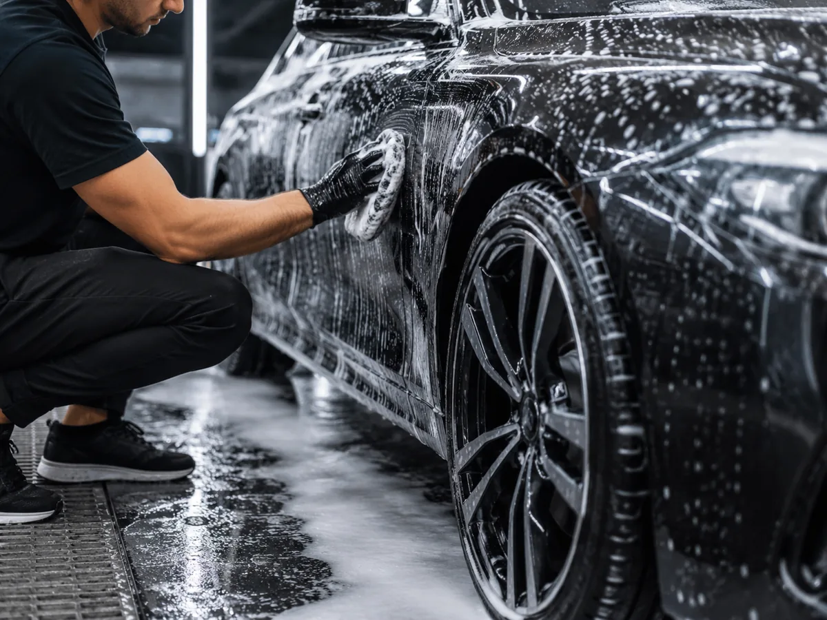 Außenwäsche Autoaufbereitung